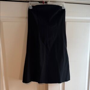 a new day Black A-Line strapless Dress